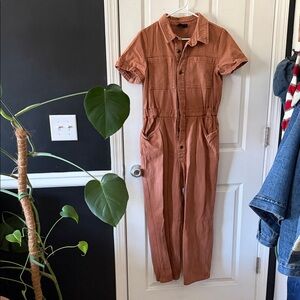 Vici Jumpsuit Rust - Medium